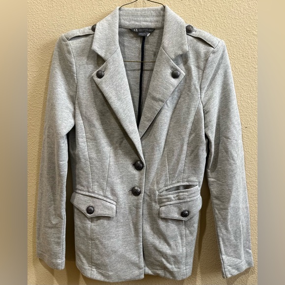 • A/X • ARMANI EXCHANGE WOMENS FLEECE CARDIGAN • - Picture 1 of 7
